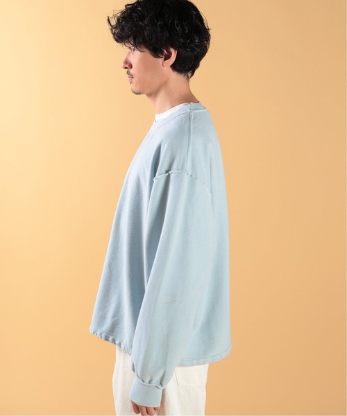 JOURNAL STANDARD relume（ジャーナルスタンダード　レリューム）の「INSIDE-OUT オーバーサイズ カラースウェット（スウェット・メンズ・ホワイト/ブラック/カーキ/ライトブルー/イエロー/オレンジ系その他・XX-LARGE）」の16枚目の写真