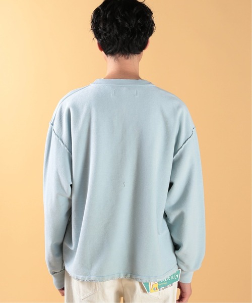 JOURNAL STANDARD relume（ジャーナルスタンダード　レリューム）の「INSIDE-OUT オーバーサイズ カラースウェット（スウェット・メンズ・ホワイト/ブラック/カーキ/ライトブルー/イエロー/オレンジ系その他・XX-LARGE）」の17枚目の写真