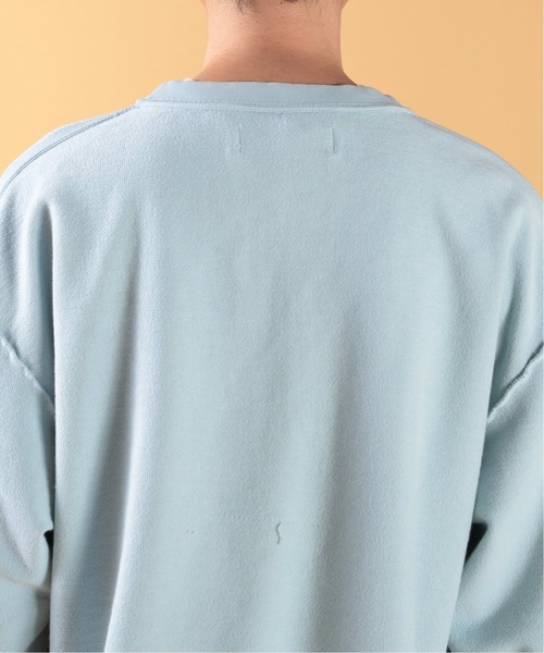 JOURNAL STANDARD relume（ジャーナルスタンダード　レリューム）の「INSIDE-OUT オーバーサイズ カラースウェット（スウェット・メンズ・ホワイト/ブラック/カーキ/ライトブルー/イエロー/オレンジ系その他・XX-LARGE）」の19枚目の写真