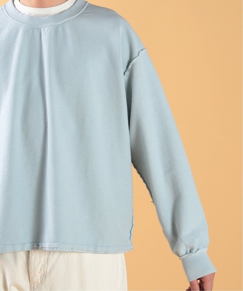 JOURNAL STANDARD relume（ジャーナルスタンダード　レリューム）の「INSIDE-OUT オーバーサイズ カラースウェット（スウェット・メンズ・ホワイト/ブラック/カーキ/ライトブルー/イエロー/オレンジ系その他・XX-LARGE）」の20枚目の写真