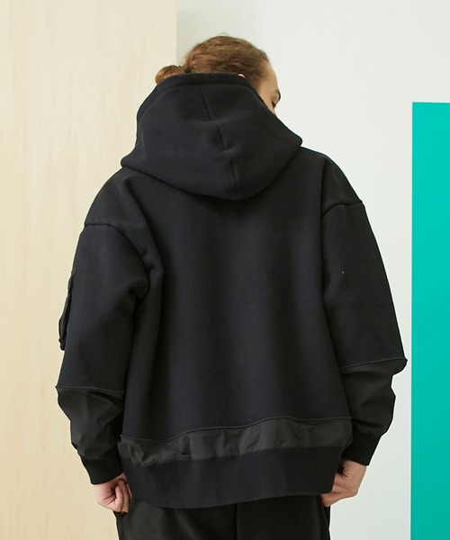 ドッキングジップアップパーカー（ブルゾン）｜UNITED TOKYO