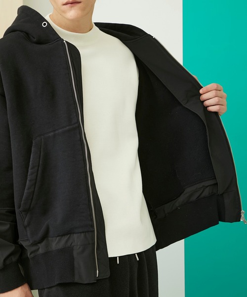 ドッキングジップアップパーカー（ブルゾン）｜UNITED TOKYO