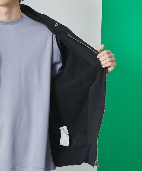 UNITED TOKYO（ユナイテッドトウキョウ）の「ドッキングジップアップパーカー（ブルゾン・メンズ・カーキ/ブラック・1/2）」の15枚目の写真