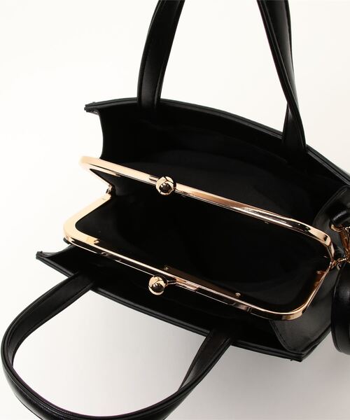 RETRO GIRL（レトロガール）の「がま口スクエアミニバッグ（ショルダー