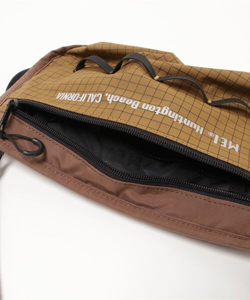 MEI（メイ）の「MEI Scrambler INNER PKT BAG スクランブラーインナーポケットバッグ（ショルダーバッグ・メンズ・ライトブラウン/ブラック/オリーブドラブ/ネイビー・FREE）」の9枚目の写真