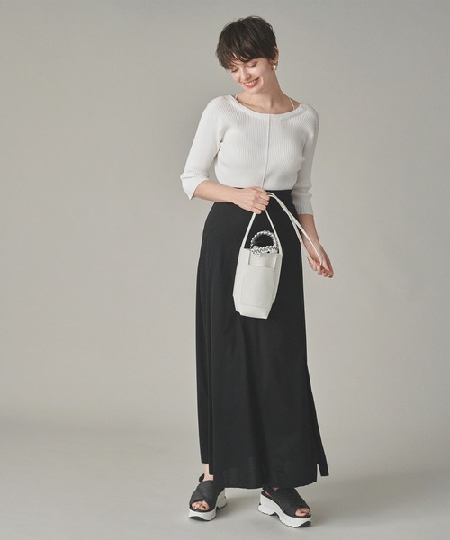 emmi（エミ）の「【emmi atelier】ONLINE限定emmi×SNIDELスニーカーソールサンダル（サンダル・レディース・アイボリー/ブラック/ベージュ・36/37/38）」の22枚目の写真