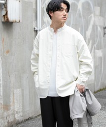 ITEMS URBANRESEARCH | オックスバンドカラーシャツ(シャツ/ブラウス)