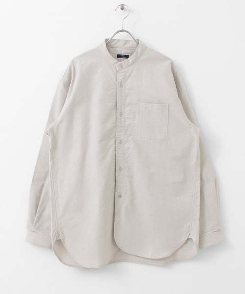 ITEMS URBANRESEARCH（アイテムズ アーバンリサーチ）の「オックスバンドカラーシャツ（シャツ/ブラウス・メンズ・ライトブルー/グレー/オフホワイト・MEDIUM/LARGE）」の21枚目の写真