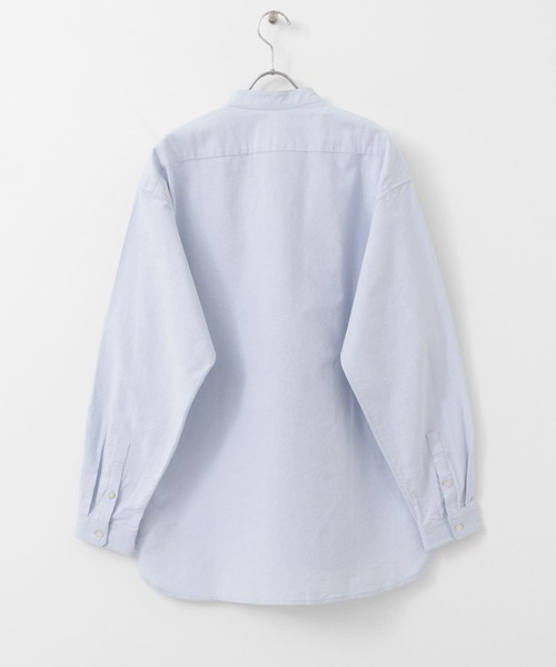 ITEMS URBANRESEARCH（アイテムズ アーバンリサーチ）の「オックスバンドカラーシャツ（シャツ/ブラウス・メンズ・ライトブルー/グレー/オフホワイト・MEDIUM/LARGE）」の19枚目の写真