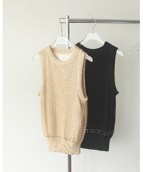 TODAYFUL（トゥデイフル）の「メッシュニットトップス（Tシャツ