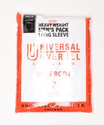 UNIVERSAL OVERALL | 【UNIVERSAL OVERALL】【ユニセックス】2枚入り ベビーウェイト Tシャツ(LG)(Tシャツ/カットソー)