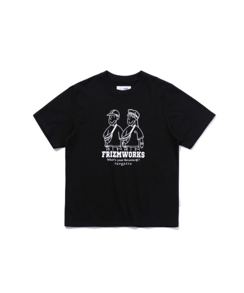 TARGETTO（ターゲット）の「【TARGETTO 】[FRIZMWORKS X TGT]カップルグラフィック ティーシャツ / [FRIZMWORKS X TGT]COUPLE GRAPHIC TEE SHIRT（Tシャツ/カットソー・レディース・ホワイト/ブラック/ベージュ・1/2）」の11枚目の写真