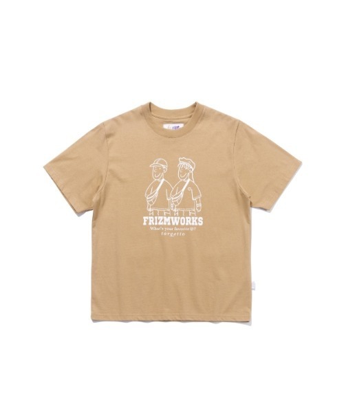 TARGETTO（ターゲット）の「【TARGETTO 】[FRIZMWORKS X TGT]カップルグラフィック ティーシャツ / [FRIZMWORKS X TGT]COUPLE GRAPHIC TEE SHIRT（Tシャツ/カットソー・レディース・ホワイト/ブラック/ベージュ・1/2）」の12枚目の写真