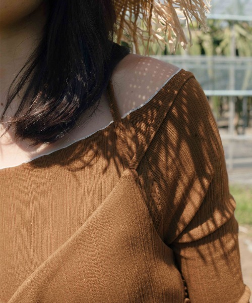 mangata（モンガータ）の「Winona onepiece（ワンピース・レディース・ブラウン・FREE）」の2枚目の写真