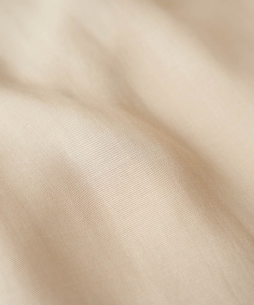 【花粉ガード】テンセル麻ガウンコート