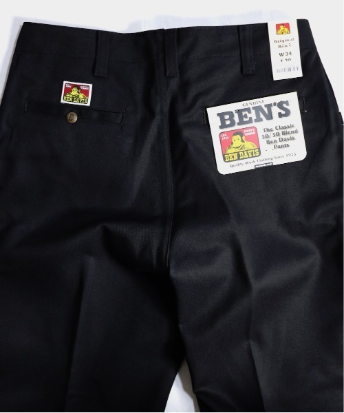 BEN DAVIS(ベンデイビス)の「BEN DAVIS / ベンデイビス ORIGINAL BEN'S PANTS(チノパンツ・メンズ・ブラック・36inch/34inch)」の8枚目の写真