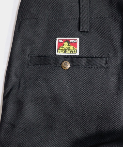 BEN DAVIS(ベンデイビス)の「BEN DAVIS / ベンデイビス ORIGINAL BEN'S PANTS(チノパンツ・メンズ・ブラック・36inch/34inch)」の6枚目の写真