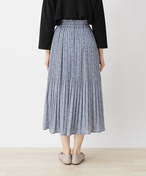 SHOO・LA・RUE（シューラルー）の「◆ヒョウ柄プリーツスカート（スカート・レディース・ホワイト系その他/ブラック系/ブルー系・00）」の8枚目の写真