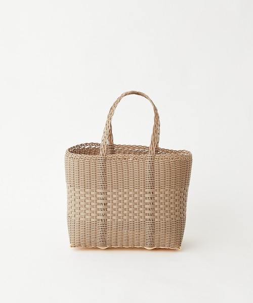 PALOROSA（パロローサ）の「【PALOROSA】バスケットバッグ/LACE（Small)（かごバッグ・レディース・ネイビー/ブラウン/サンドベージュ・FREE）」の15枚目の写真