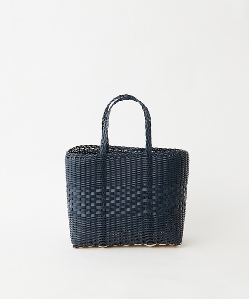 PALOROSA（パロローサ）の「【PALOROSA】バスケットバッグ/LACE（Small)（かごバッグ・レディース・ネイビー/ブラウン/サンドベージュ・FREE）」の10枚目の写真