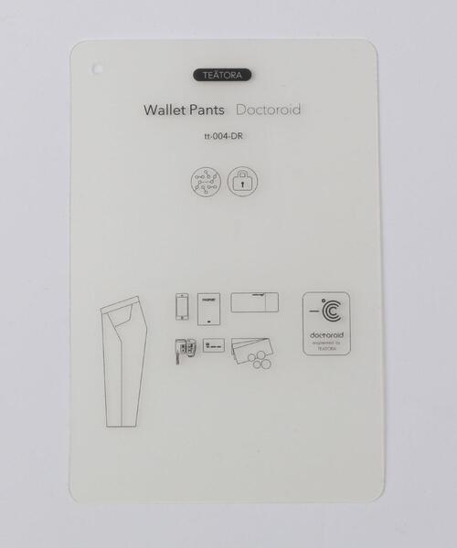 TEATORA（テアトラ）の「＜TEATORA（テアトラ）＞ DR Wallet PT■■■（その他パンツ・メンズ・ブラック・4/3/2）」の10枚目の写真