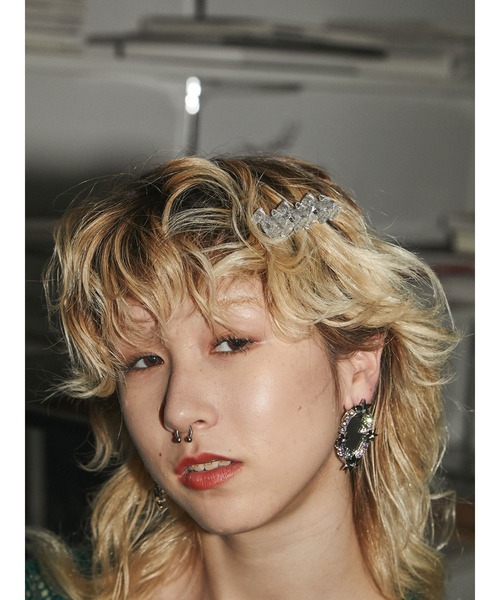 PAMEO POSE（パメオポーズ）の「Beads Dog Toy Hairpin（ピアス（両耳用）・レディース・グリーン/クリア・FREE）」の12枚目の写真