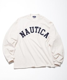 NAUTICA | NAUTICA/ノーティカ “TOO HEAVY” Arch Logo L/S Tee/トゥーヘヴィー アーチロゴロングスリーブTシャツ(Tシャツ/カットソー)