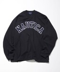 NAUTICA | NAUTICA/ノーティカ “TOO HEAVY” Arch Logo L/S Tee/トゥーヘヴィー アーチロゴロングスリーブTシャツ(T恤)