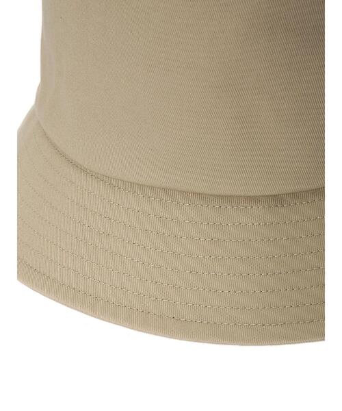 earth music&ecology（アースミュージックアンドエコロジー）の「ツイルバケットハット ＊（キャップ・レディース・ブラック/ベージュ・FREE）」の11枚目の写真