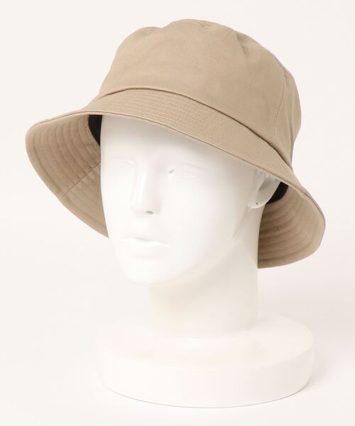 earth music&ecology（アースミュージックアンドエコロジー）の「ツイルバケットハット ＊（キャップ・レディース・ブラック/ベージュ・FREE）」の14枚目の写真