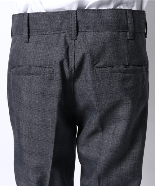 WHO'S WHO gallery（フーズフーギャラリー）の「【GIGGER】ウールチェックパンツ（その他パンツ・メンズ・ネイビー/チャコールグレー・MEDIUM/LARGE）」の7枚目の写真