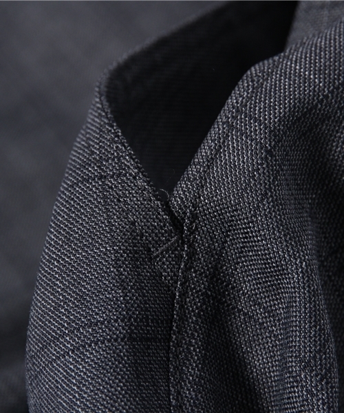 WHO'S WHO gallery（フーズフーギャラリー）の「【GIGGER】ウールチェックパンツ（その他パンツ・メンズ・ネイビー/チャコールグレー・MEDIUM/LARGE）」の11枚目の写真