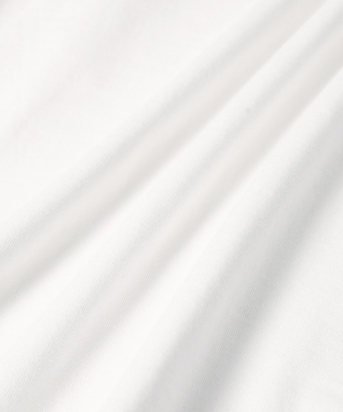 ADAM ET ROPE'（アダムエロペ）の「【WEB限定】ダブルフリルスリーブTEE（Tシャツ/カットソー・レディース・ホワイト/ブラック・FREE）」の4枚目の写真