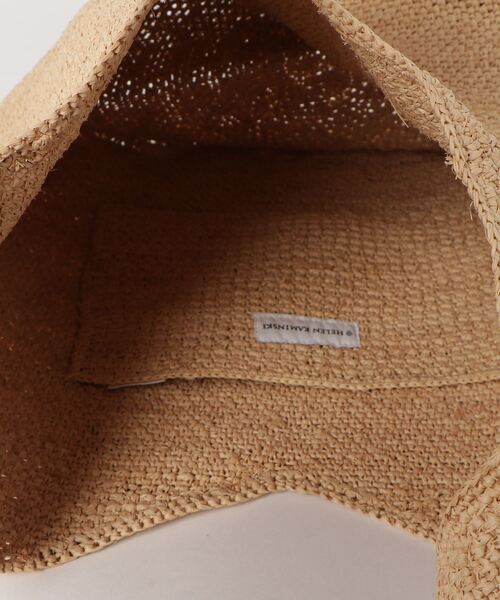 Helen Kaminski（ヘレンカミンスキー）の「HELEN KAMINSKI(ヘレンカミンスキー)Iconic Raffia Crochet Bags（トートバッグ・レディース・ベージュ・F）」の4枚目の写真