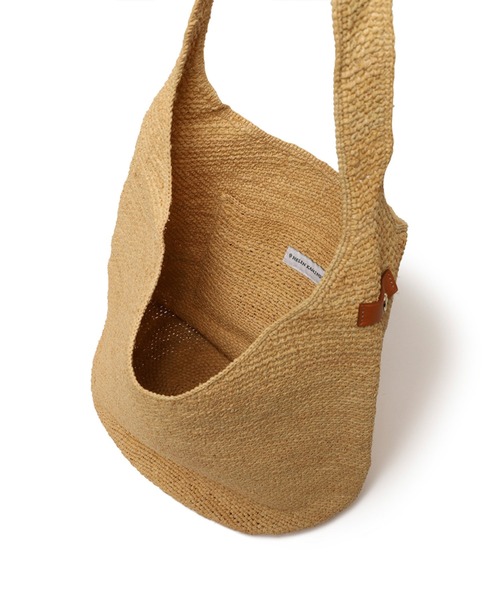 Helen Kaminski（ヘレンカミンスキー）の「HELEN KAMINSKI(ヘレンカミンスキー)Iconic Raffia Crochet Bags（トートバッグ・レディース・ベージュ・F）」の11枚目の写真