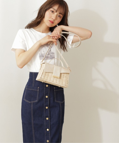 PROPORTION BODY DRESSING(プロポーションボディドレッシング)の「<E>フォトプリントTシャツ / 1211167401(Tシャツ/カットソー・レディース・ホワイト系その他/グレー・FREE)」の8枚目の写真