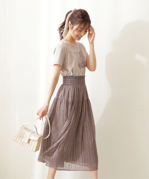 PROPORTION BODY DRESSING(プロポーションボディドレッシング)の「<E>フォトプリントTシャツ / 1211167401(Tシャツ/カットソー・レディース・ホワイト系その他/グレー・FREE)」の3枚目の写真