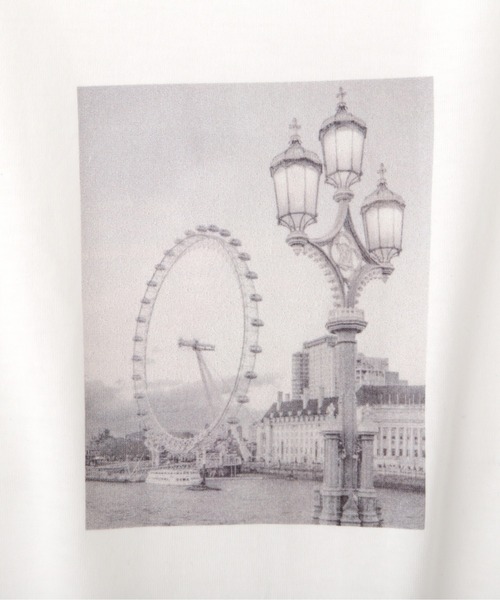 PROPORTION BODY DRESSING(プロポーションボディドレッシング)の「<E>フォトプリントTシャツ / 1211167401(Tシャツ/カットソー・レディース・ホワイト系その他/グレー・FREE)」の14枚目の写真