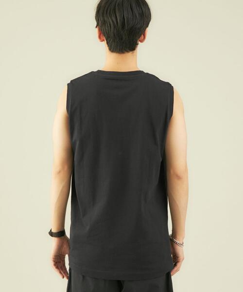 green label relaxing（グリーンレーベルリラクシング）の「＜ 機能 / 吸水速乾 ＞ Livelihood Dry ノースリーブ Tシャツ（タンクトップ・メンズ・ブラック/ライトグレー/ホワイト・SMALL/MEDIUM/X-LARGE/XX-LARGE/LARGE）」の13枚目の写真