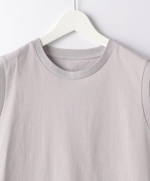 green label relaxing（グリーンレーベルリラクシング）の「＜ 機能 / 吸水速乾 ＞ Livelihood Dry ノースリーブ Tシャツ（タンクトップ・メンズ・ブラック/ライトグレー/ホワイト・SMALL/MEDIUM/X-LARGE/XX-LARGE/LARGE）」の7枚目の写真