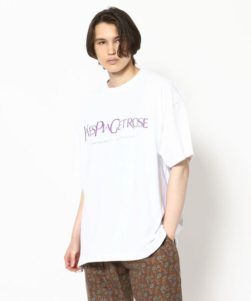 niche.（ニッチ）の「niche./ニッチ　別注 Rose  T-Shirt YVE（Tシャツ/カットソー・メンズ・ホワイト・XX-LARGE）」の2枚目の写真