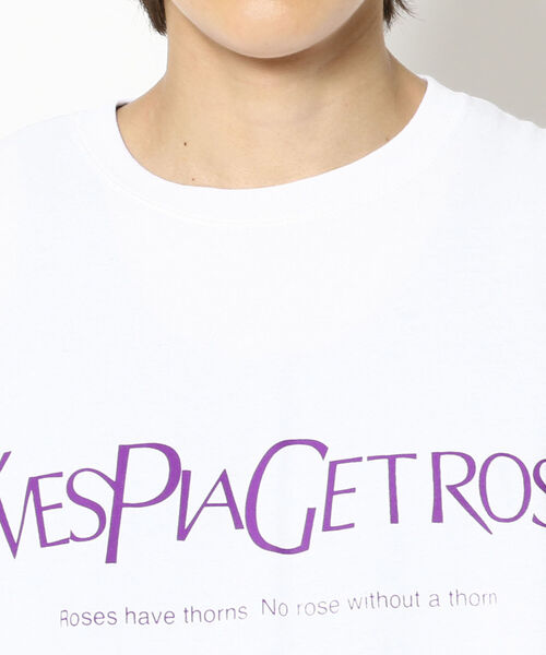niche.（ニッチ）の「niche./ニッチ　別注 Rose  T-Shirt YVE（Tシャツ/カットソー・メンズ・ホワイト・XX-LARGE）」の4枚目の写真