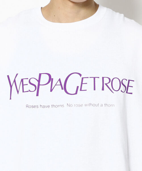 niche.（ニッチ）の「niche./ニッチ　別注 Rose  T-Shirt YVE（Tシャツ/カットソー・メンズ・ホワイト・XX-LARGE）」の5枚目の写真