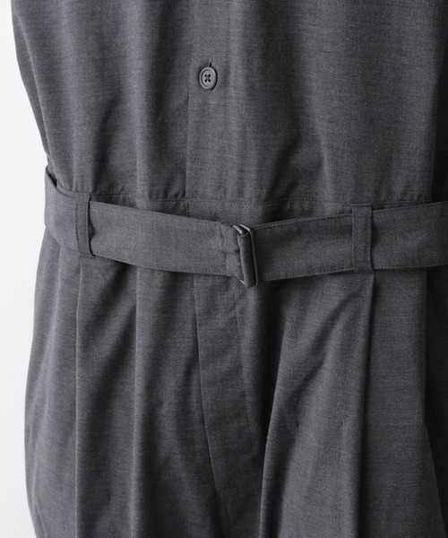 GLOBAL WORK（グローバルワーク）の「URBAN JUMP SUIT (アーバンシャンプスーツ)/935575（つなぎ/オールインワン・メンズ・チャコールグレー・FREE）」の11枚目の写真