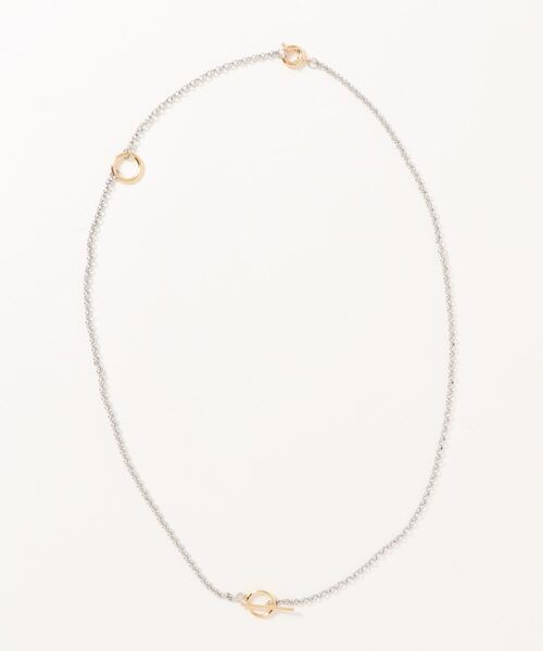 jouetie（ジュエティ）の「マルチWAYロングネックレス（ネックレス・レディース・シルバー/ゴールド・FREE）」の2枚目の写真