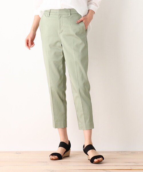 SHOO・LA・RUE（シューラルー）の「◆【SS-4L/3Dスキャン】サテンスティックパンツ（その他パンツ・レディース・ホワイト系/ブラック/ライトグリーン/ベージュ/ピンク系・01/02/03/04/05/06/10）」の4枚目の写真
