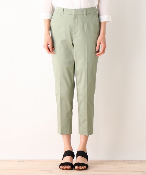SHOO・LA・RUE（シューラルー）の「◆【SS-4L/3Dスキャン】サテンスティックパンツ（その他パンツ・レディース・ホワイト系/ブラック/ライトグリーン/ベージュ/ピンク系・01/02/03/04/05/06/10）」の11枚目の写真