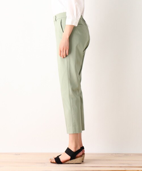 SHOO・LA・RUE（シューラルー）の「◆【SS-4L/3Dスキャン】サテンスティックパンツ（その他パンツ・レディース・ホワイト系/ブラック/ライトグリーン/ベージュ/ピンク系・01/02/03/04/05/06/10）」の10枚目の写真