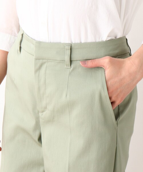 SHOO・LA・RUE（シューラルー）の「◆【SS-4L/3Dスキャン】サテンスティックパンツ（その他パンツ・レディース・ホワイト系/ブラック/ライトグリーン/ベージュ/ピンク系・01/02/03/04/05/06/10）」の8枚目の写真