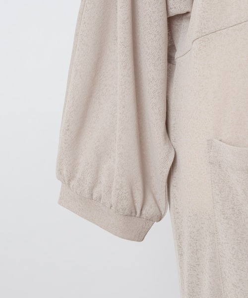 Rewde（ルゥデ）の「【UVカット】着流しロングカーディガン（1R15-05178）（カーディガン/ボレロ・レディース・ベージュ/ネイビー/カーキ/ブラック/ホワイト・M）」の7枚目の写真